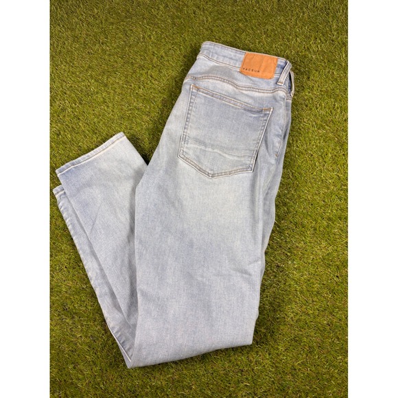 Pacsun Slim Taper 34x32  Distressed Mens Jeans - Picture 5 of 5